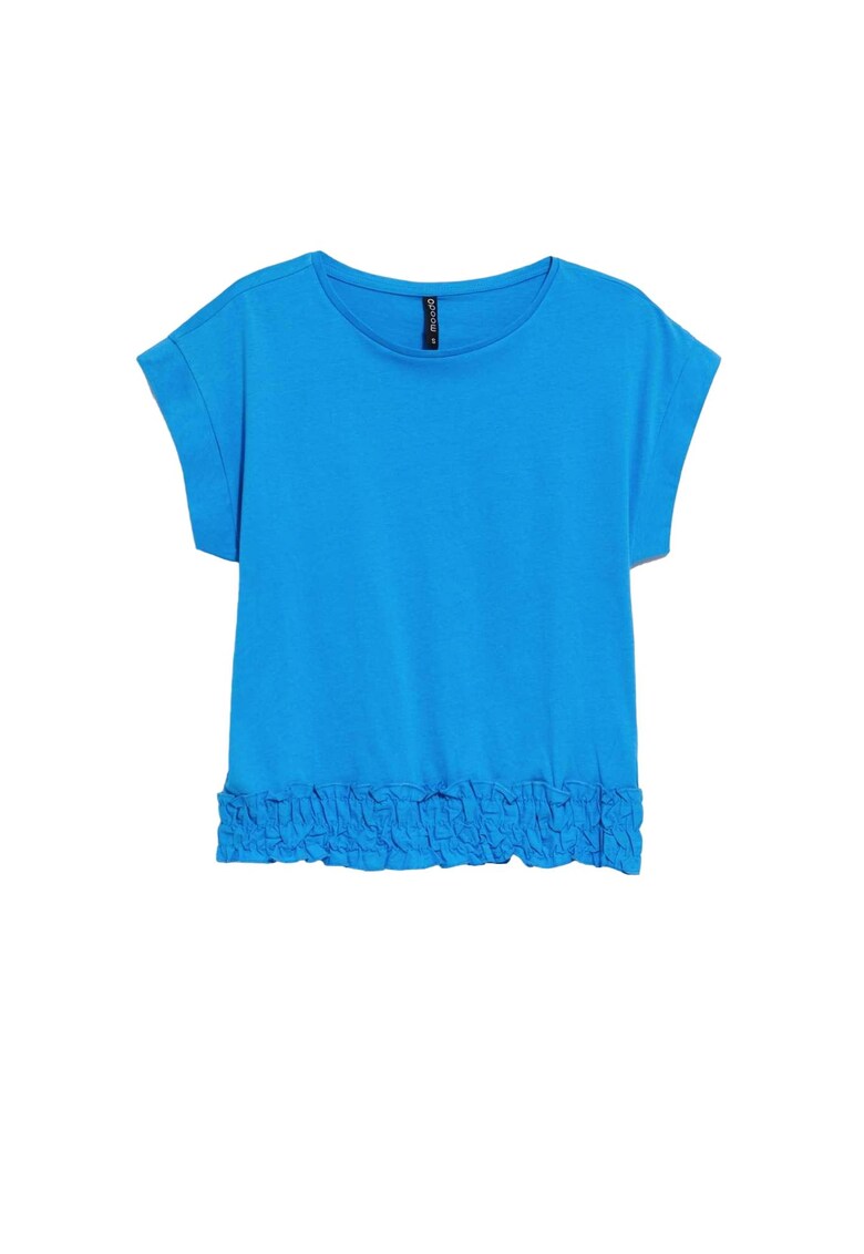 Bluza dama casual - Bumbac - Albastru - Albastru