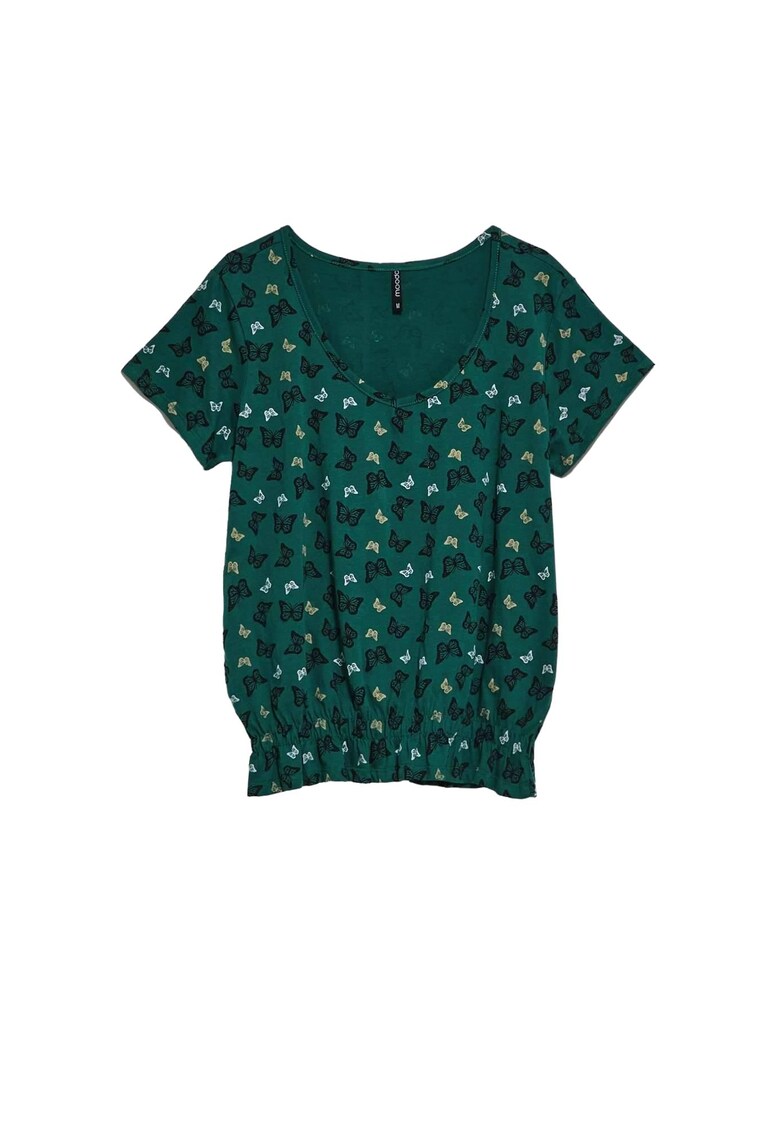 Bluza dama - Model cu fluturi - Bumbac - 65482