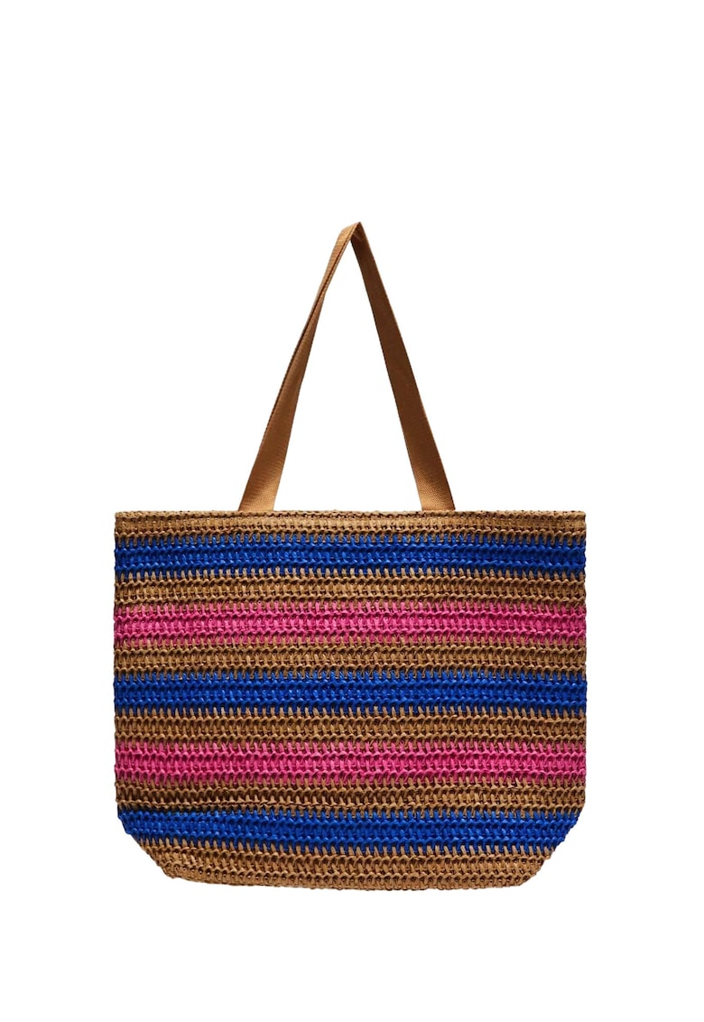 Geanta dama Celuloza - 49x36cm - Multicolor