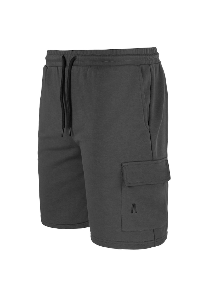 Pantaloni scurti - Bumbac/Poliester - Gri - Gri