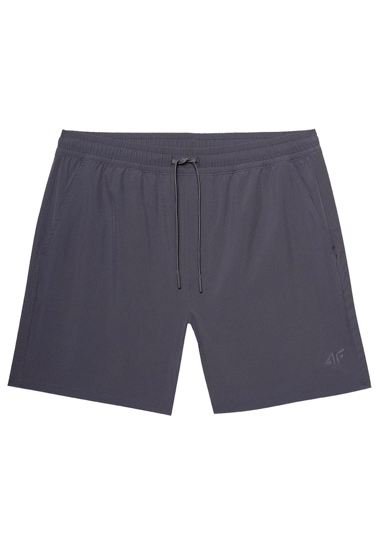Pantaloni scurti barbati - Poliester - Gri antracit - Gri antracit