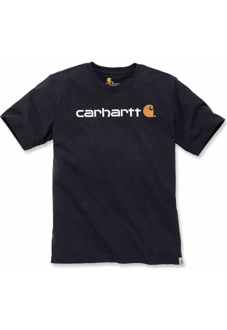 Tricou barbati - Core Logo - Bumbac - Negru - Negru