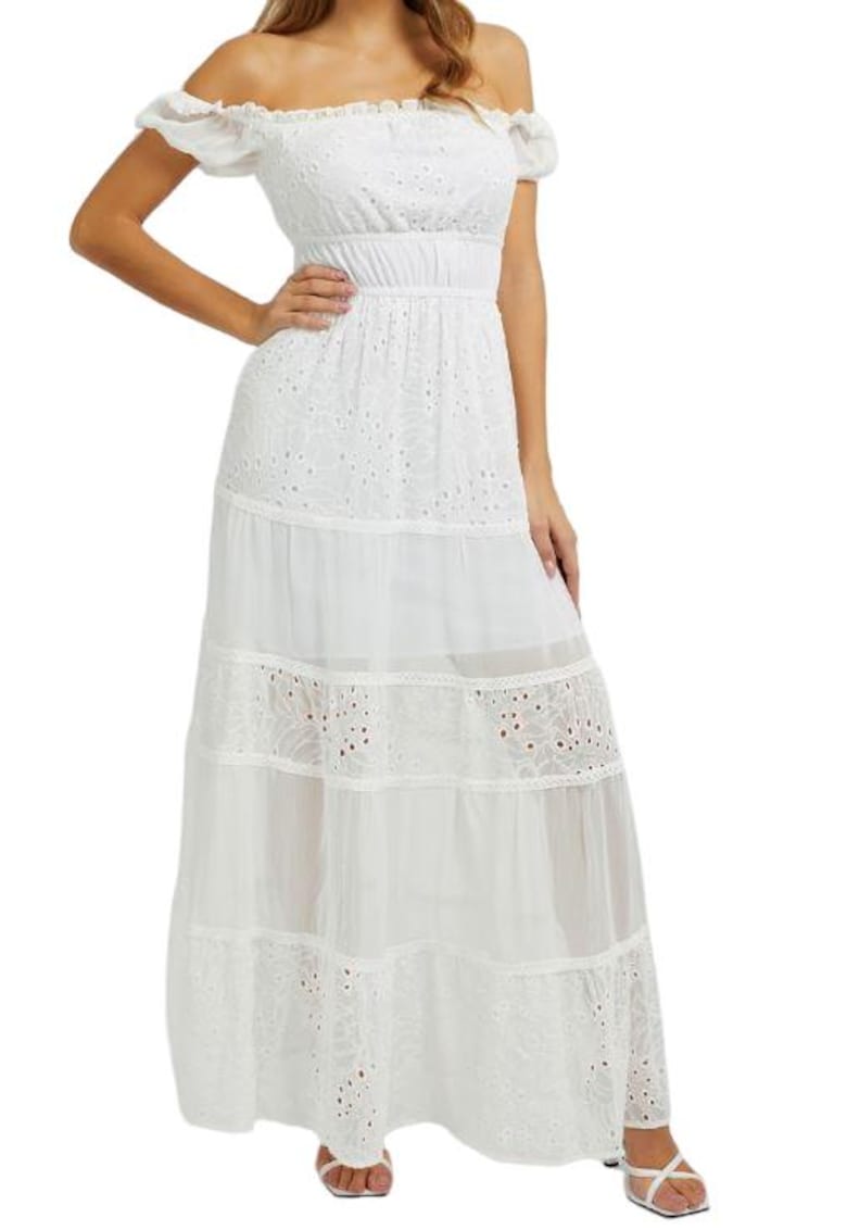 Rochie dama - Poliester - Alb - Alb