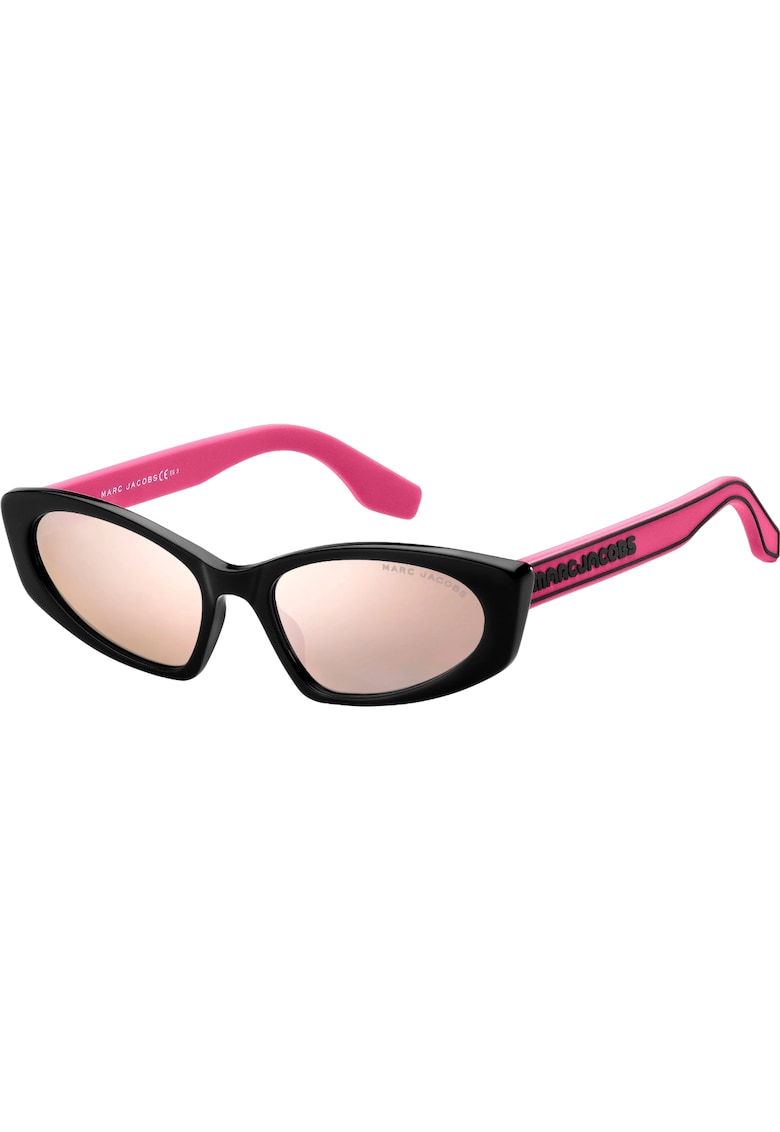 Ochelari de soare dama - 54 x 18 x 150 mm - Roz/Negru