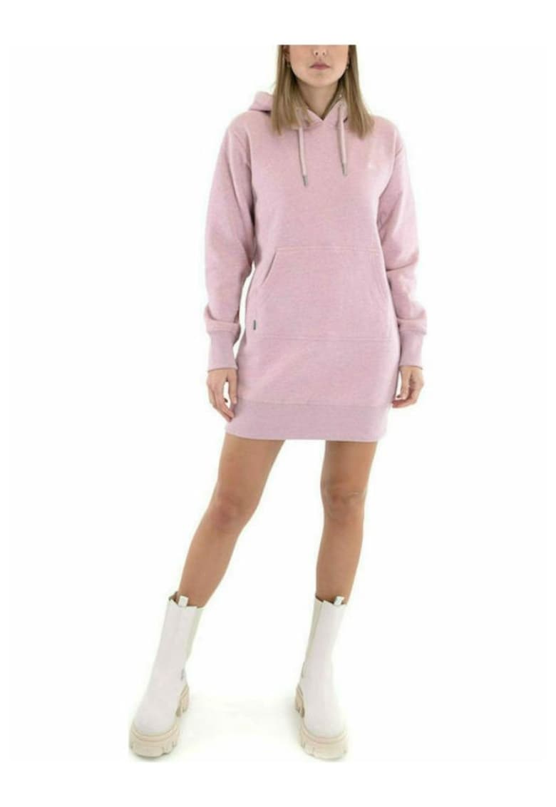 Rochie Superdry cu gluga W8011084A - Roz