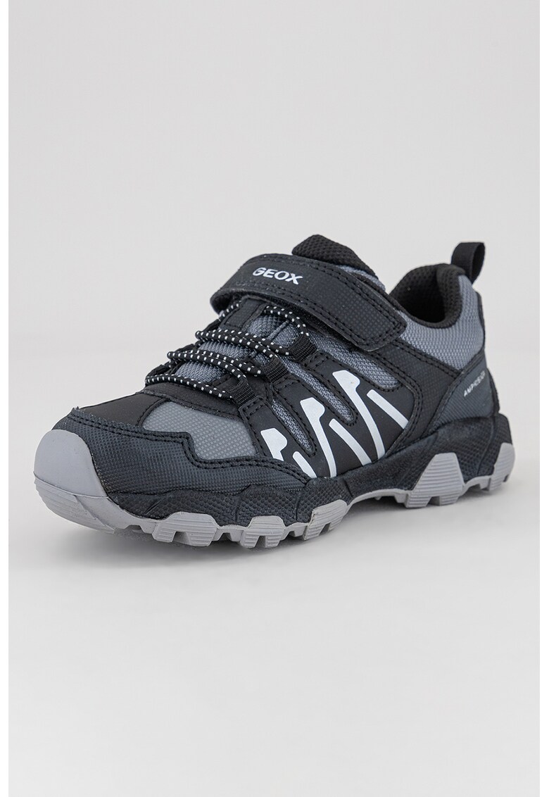 Pantofi sport impermeabili cu garnituri din material textil