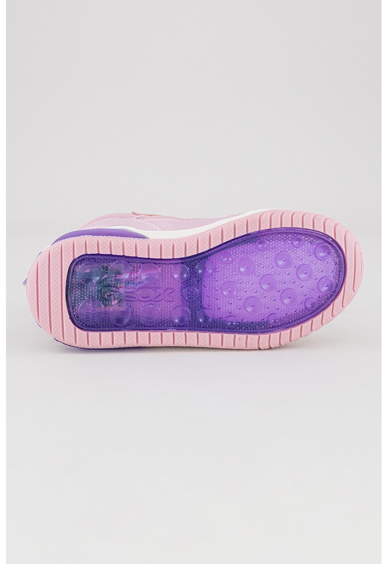 Pantofi sport de piele ecologica cu velcro