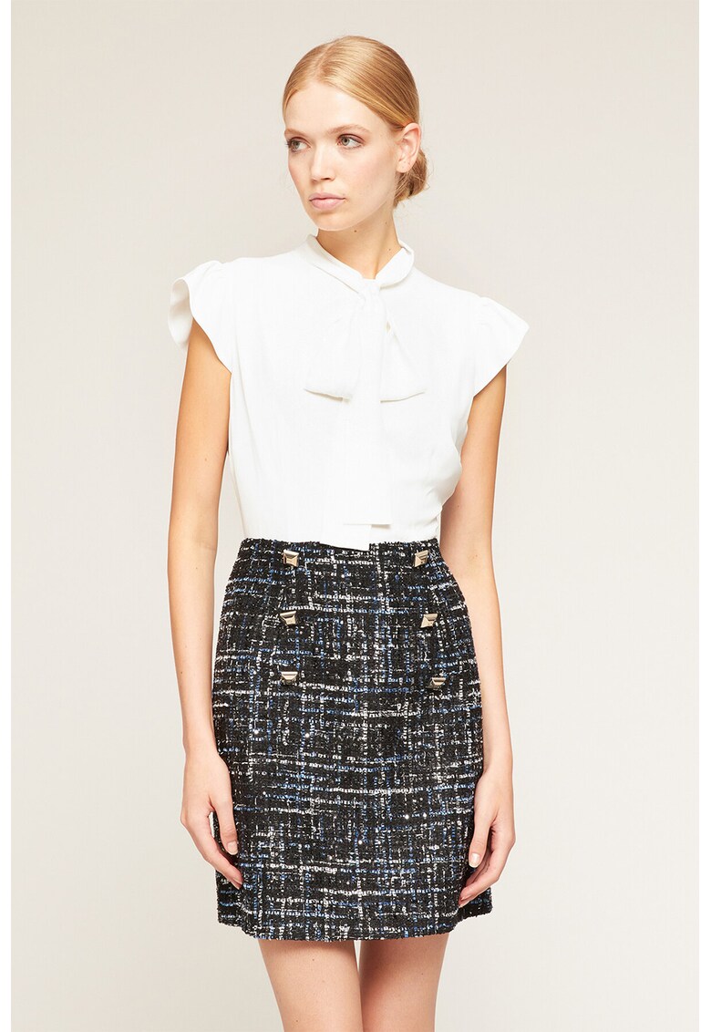 Rochie combi scurta