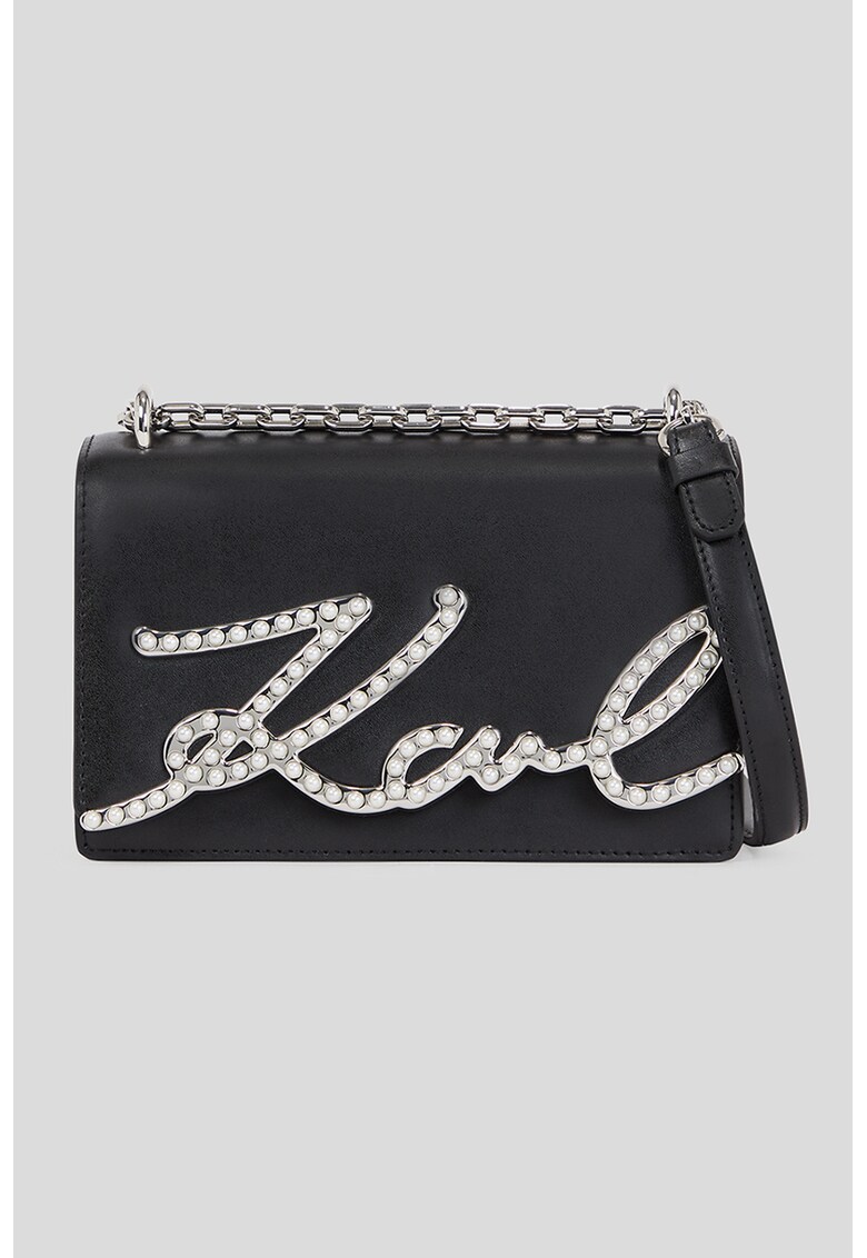 Karl Lagerfeld Чанта през рамо Signature за Жени Karl Lagerfeld Чанта през рамо Signature за Жени