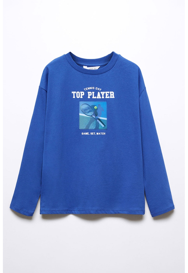 Bluza cu imprimeu si maneci cazute Champ