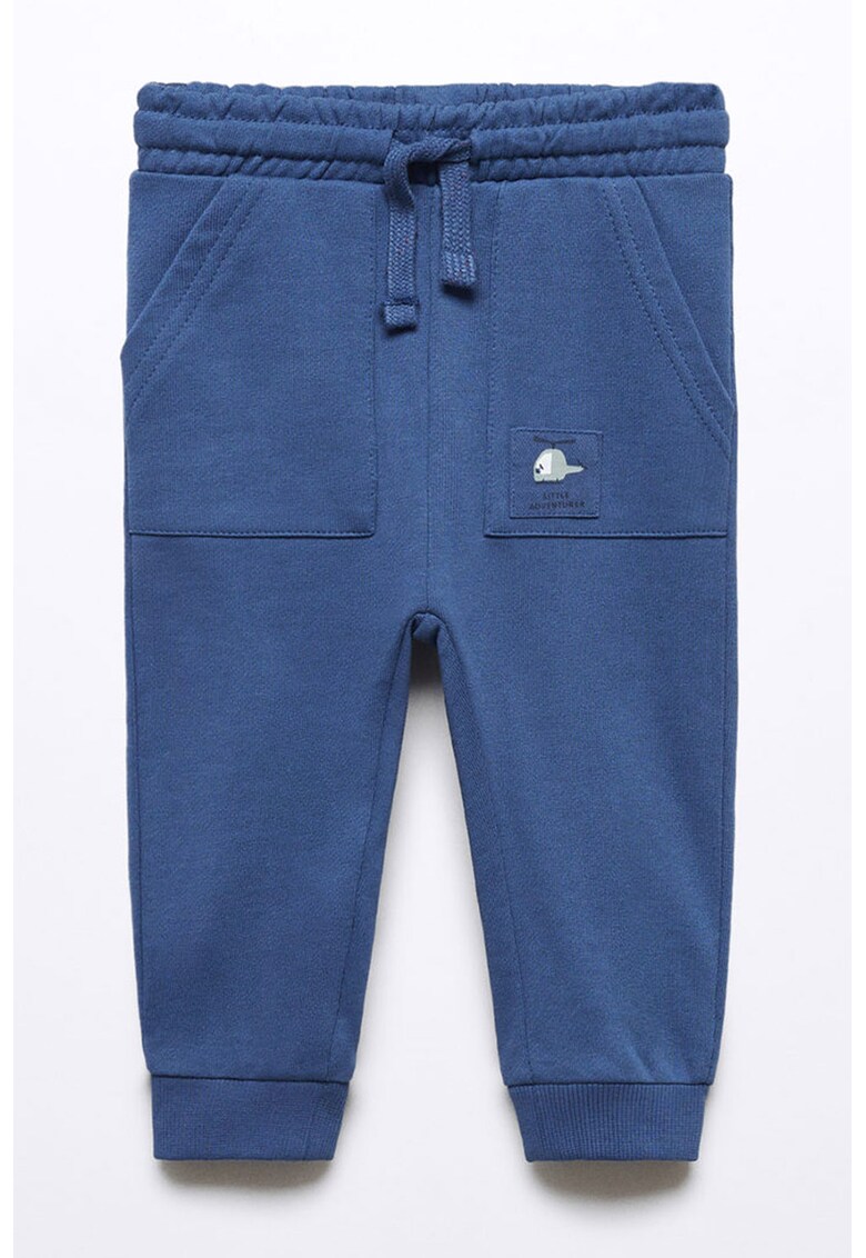 Pantaloni jogger cu snur in talie Matt