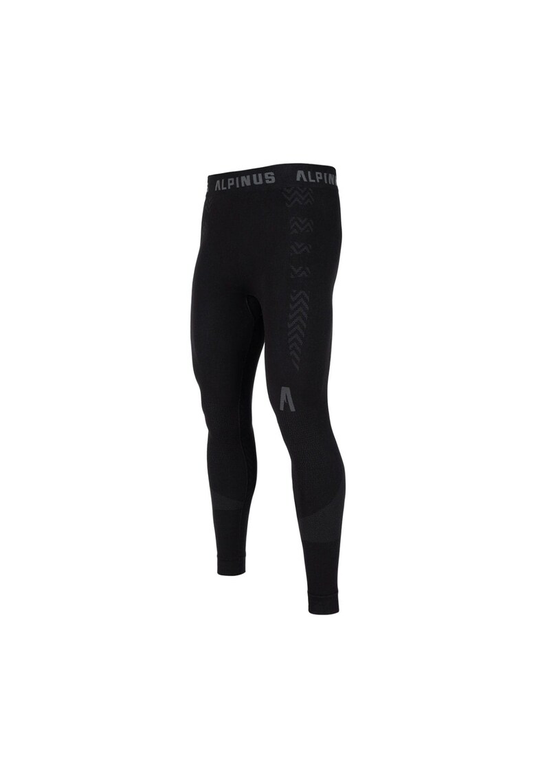 Pantaloni termoactivi barbati - Poliamida - Negru