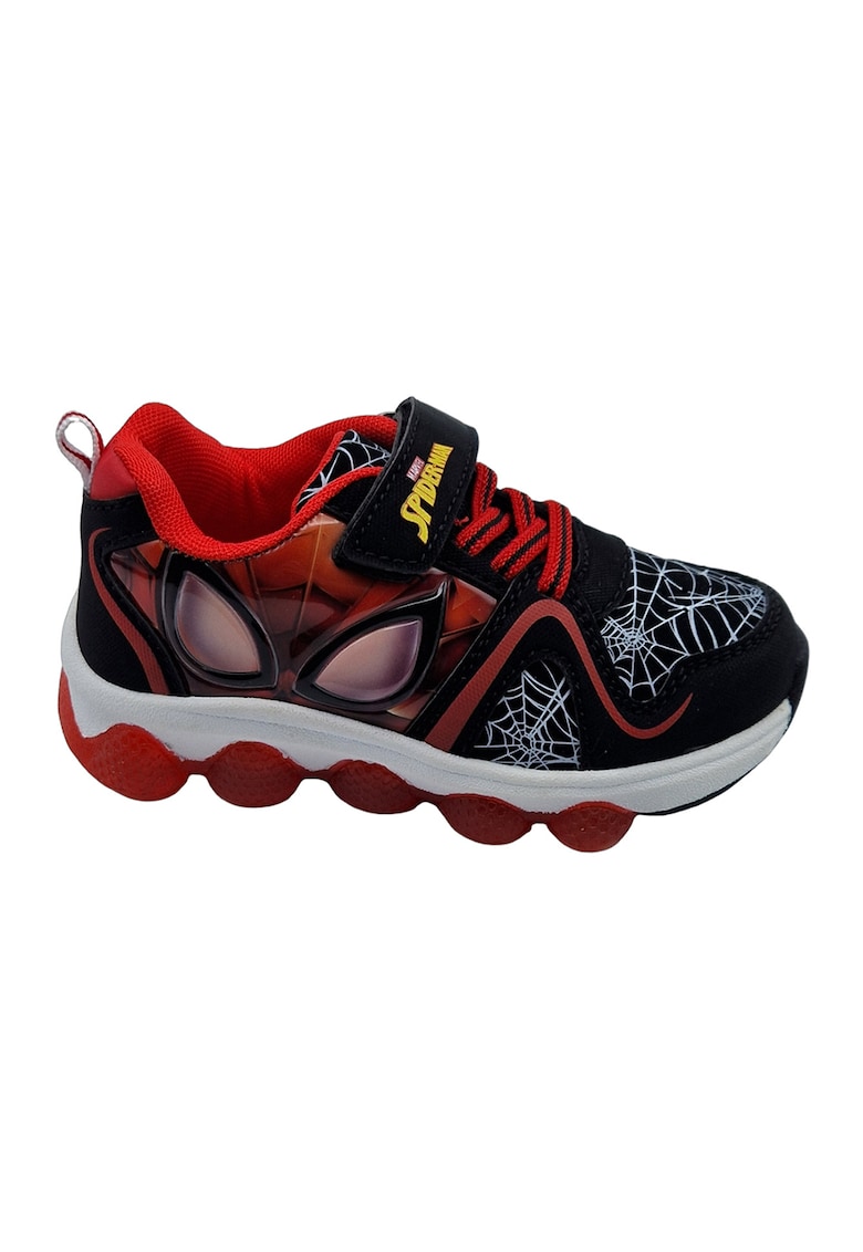 Спортни обувки от еко кожа с десен Spiderman