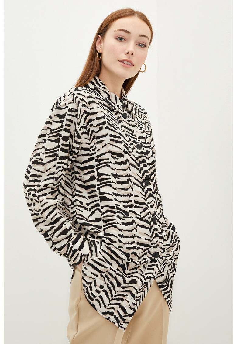 Camasa lejera cu animal print