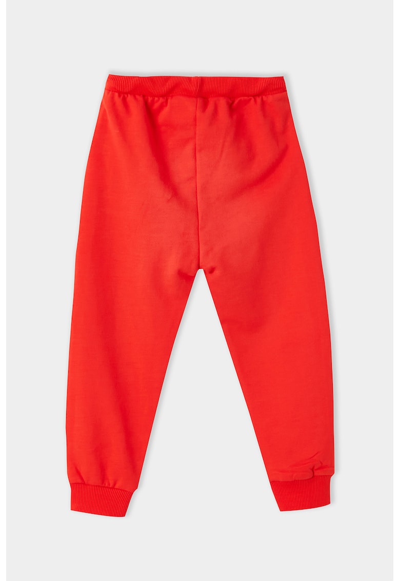 Pantaloni de trening din bumbac cu tematica Spider-Man