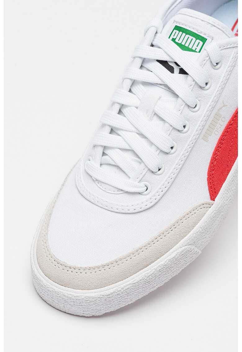 Pantofi sport cu insertii din piele intoarsa Oslo Vulc