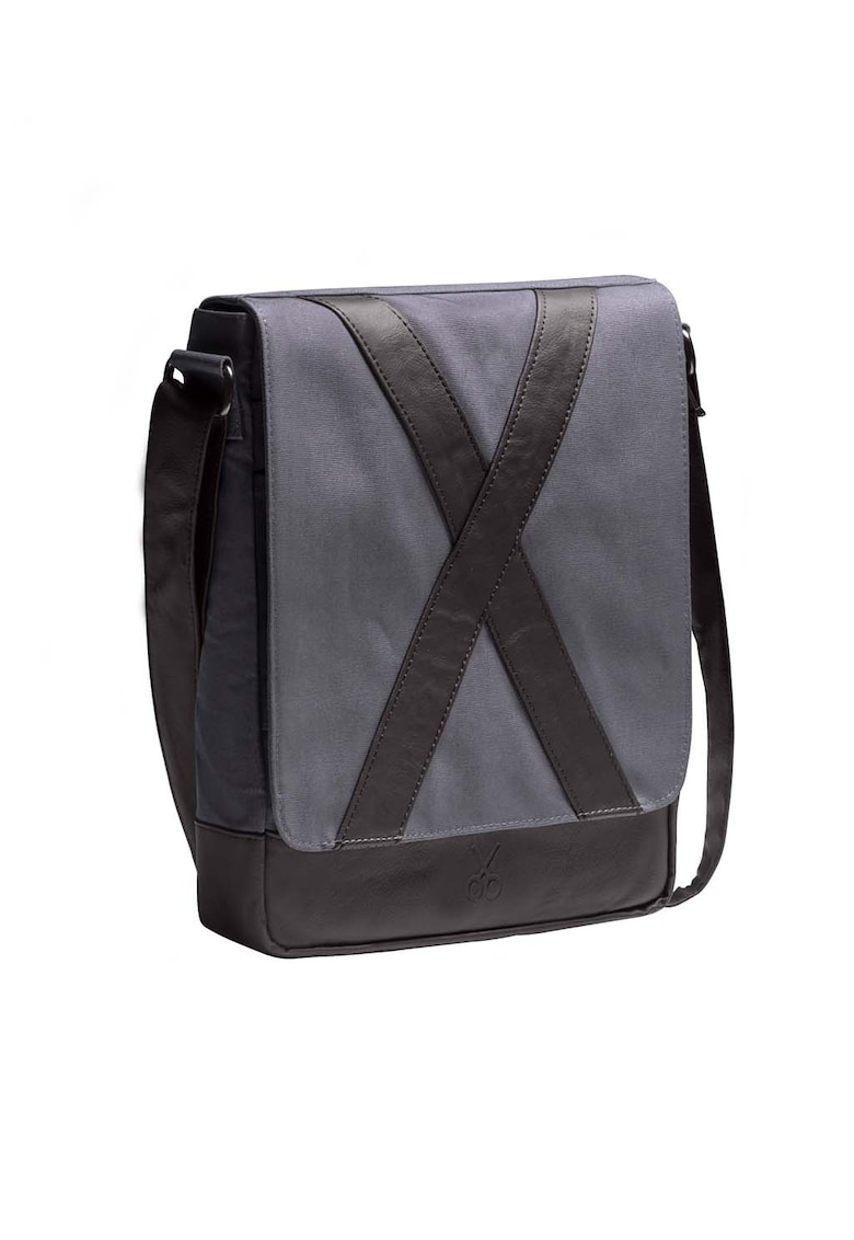 Geanta crossbody unisex cu finisaj rezistent la apa Methone