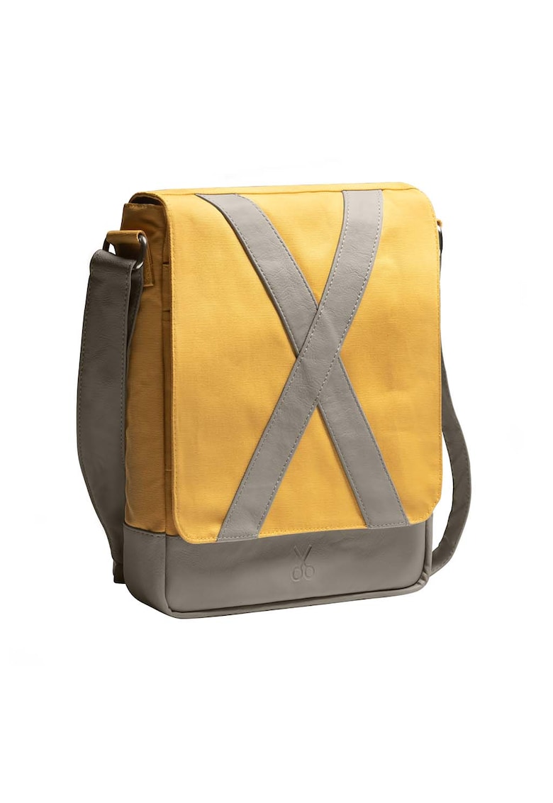 Geanta crossbody unisex cu finisaj rezistent la apa Methone