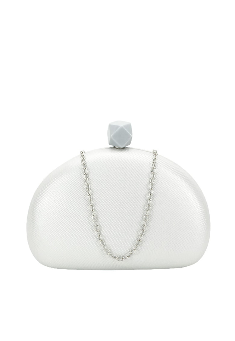 Geanta clutch argintie BFL-22751 03 13408