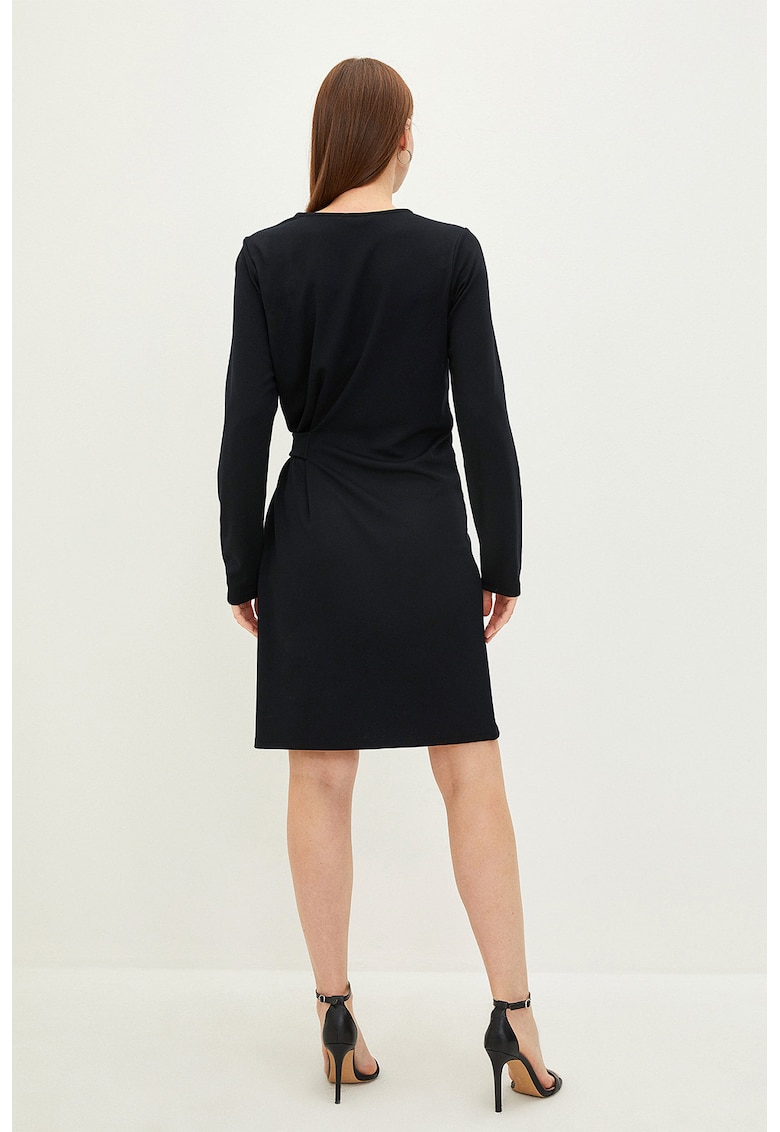 Rochie scurta cu catarama decorativa