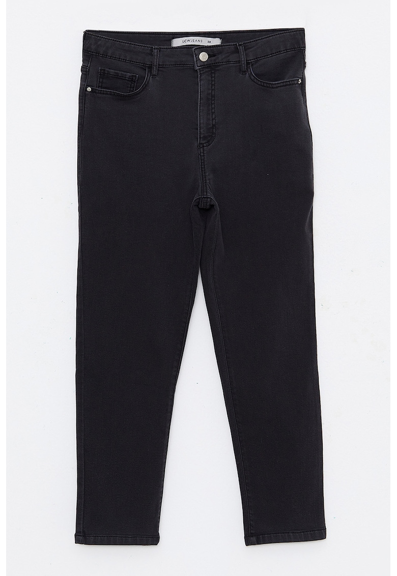 Blugi uni slim fit