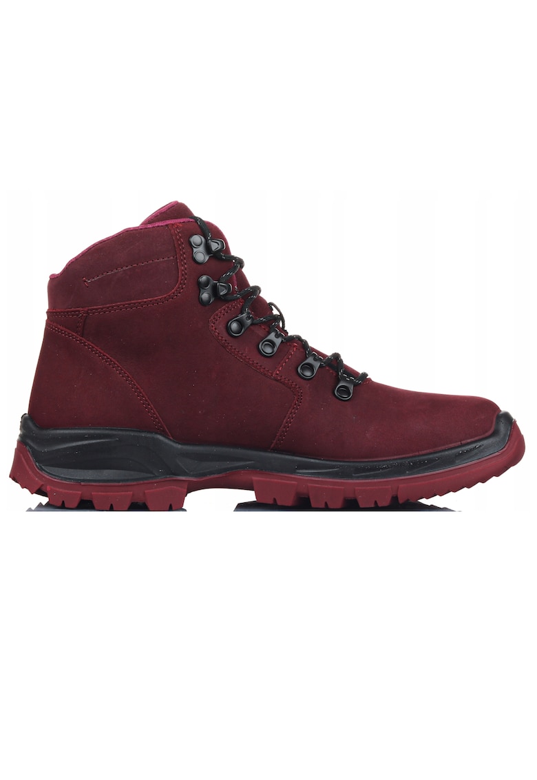 Pantofi de trekking sport femei Obdh253 60S Maroon - Rosu/Gri