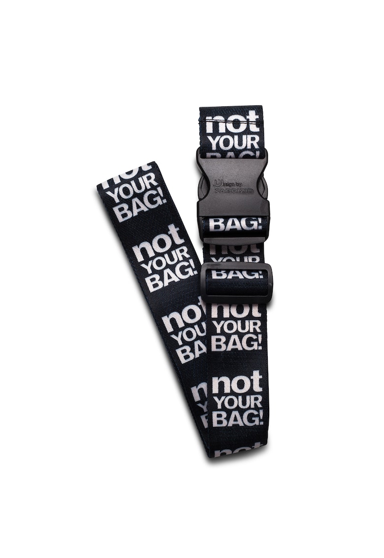 Curea de bagaj F10219 - Negru