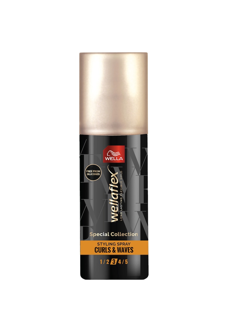 Spray de fixare pentru par cret si ondulat - flex Black - 150 ml