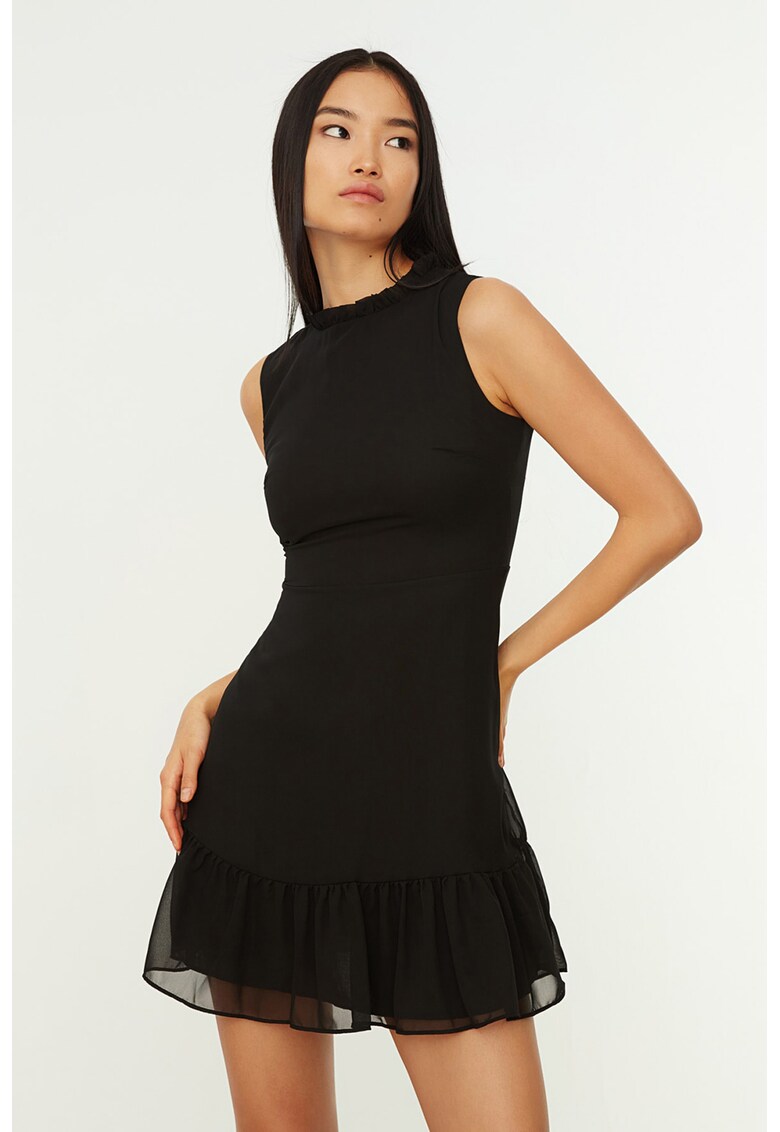 Rochie mini de sifon