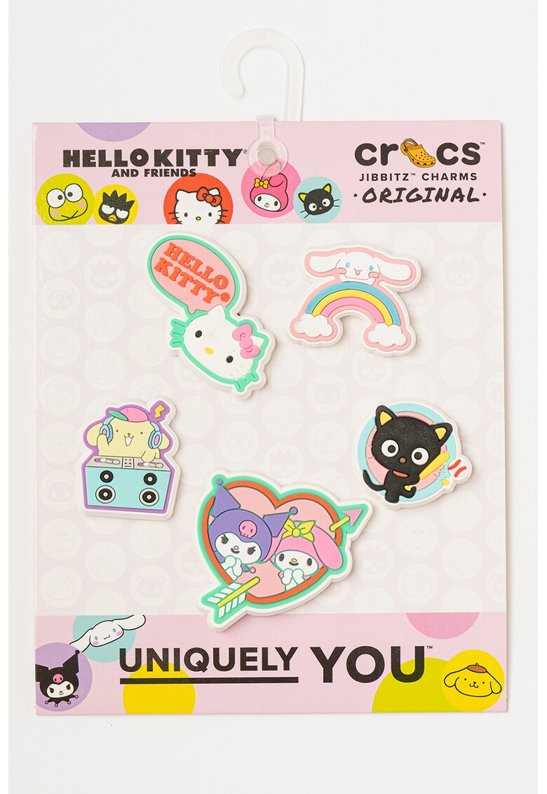 Set de talismane cu Hello Kitty And Friends Jibbitz™ - 5 piese