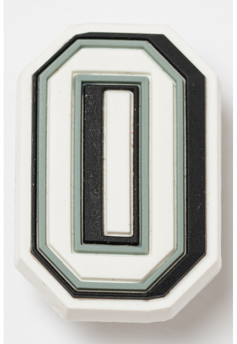 Talisman pentru saboti Jibbitz - Alb/Negru/Gri