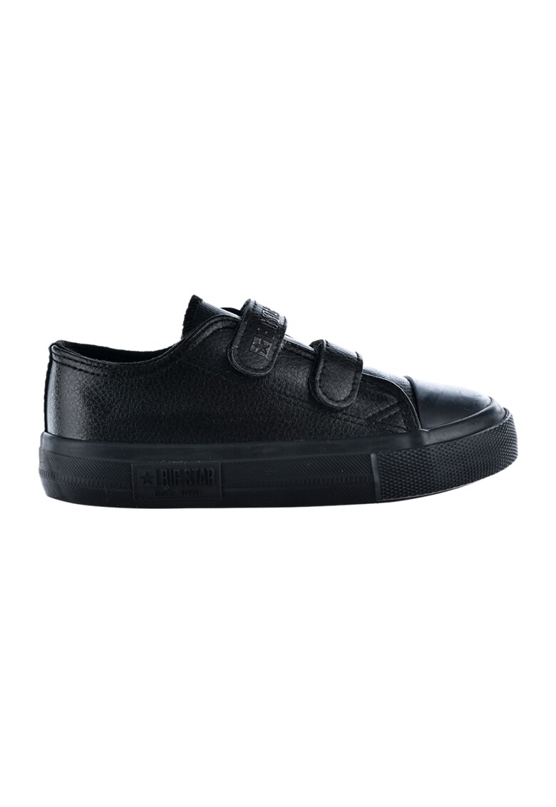 Pantofi sport de piele ecologica cu velcro