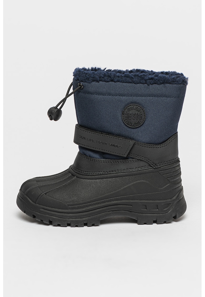 Cizme cu captuseala de blana shearling sintetica Cizme cu captuseala de blana shearling sintetica