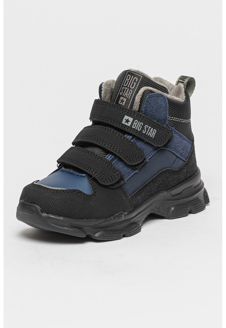 Pantofi sport mid-cut cu velcro