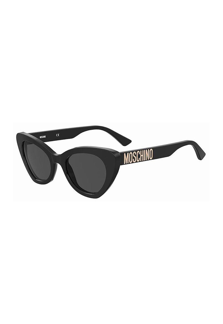 Ochelari de soare cat-eye cu lentile uni
