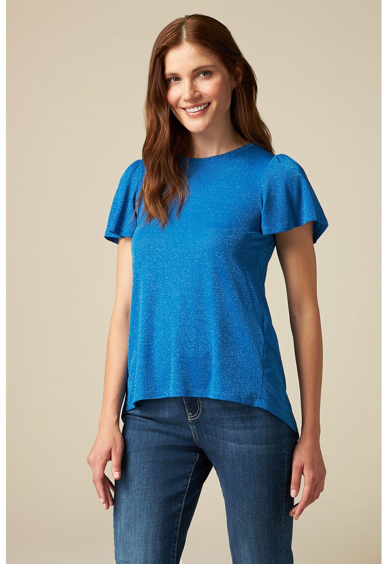 Tricou cu aspect stralucitor