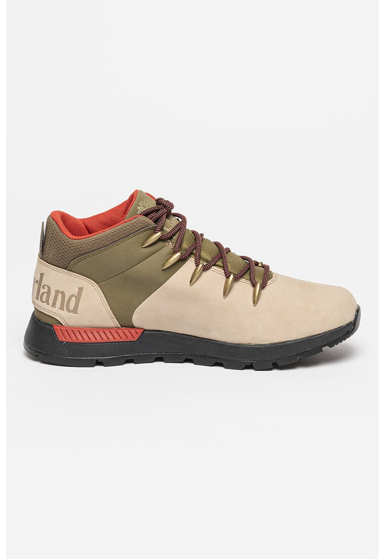 Pantofi sport impermeabili de piele nabuc Sprint Trekker