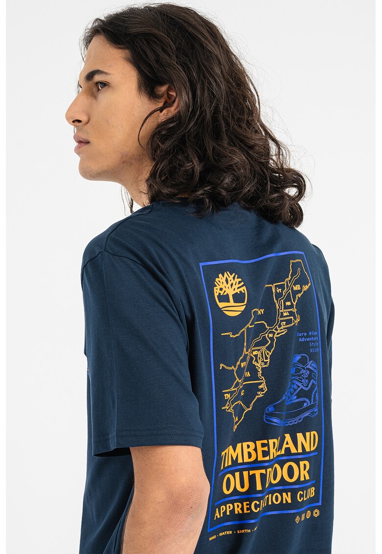 Tricou din bumbac organic cu imprimeu Regenerative