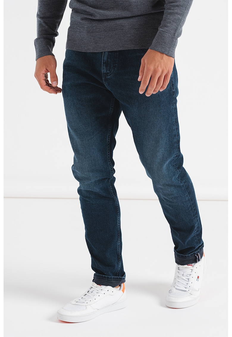 Blugi slim fit Scanton - Bleumarin
