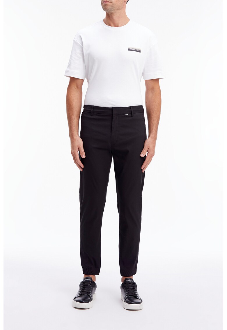 Pantaloni crop slim fit