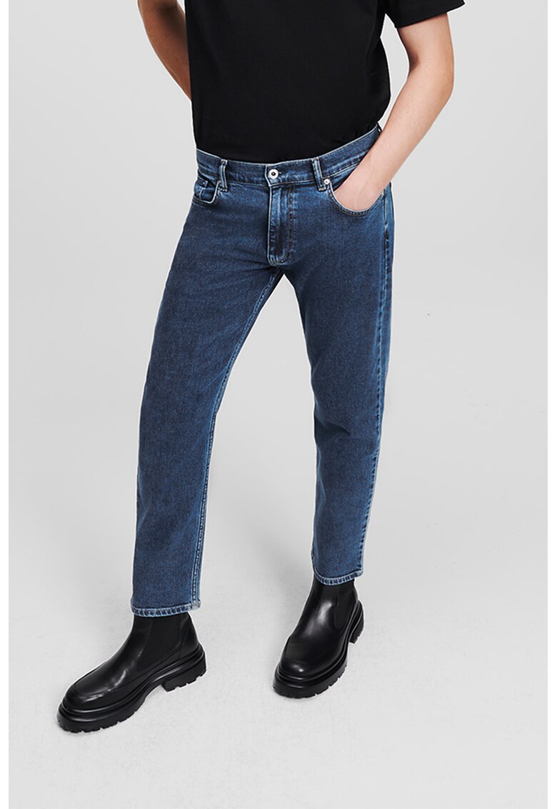 KARL LAGERFELD JEANS Дънки с органичен памук със средна талия