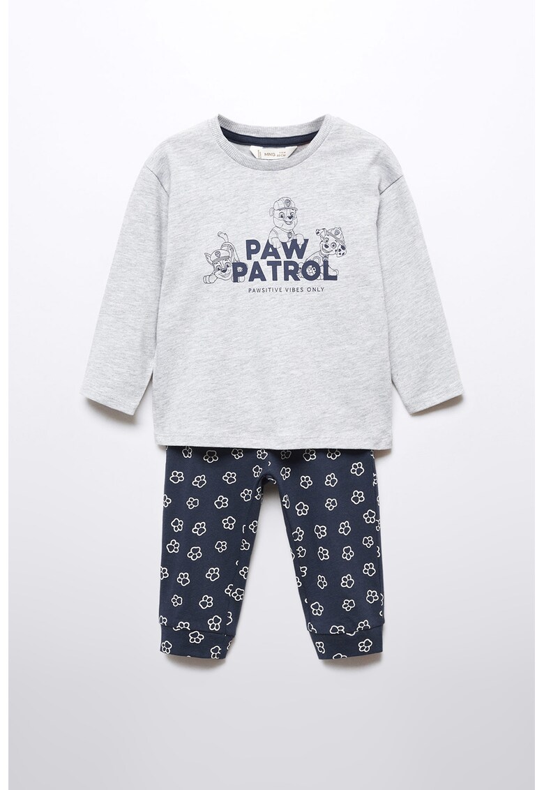 Pijama cu pantaloni lungi paw patrol