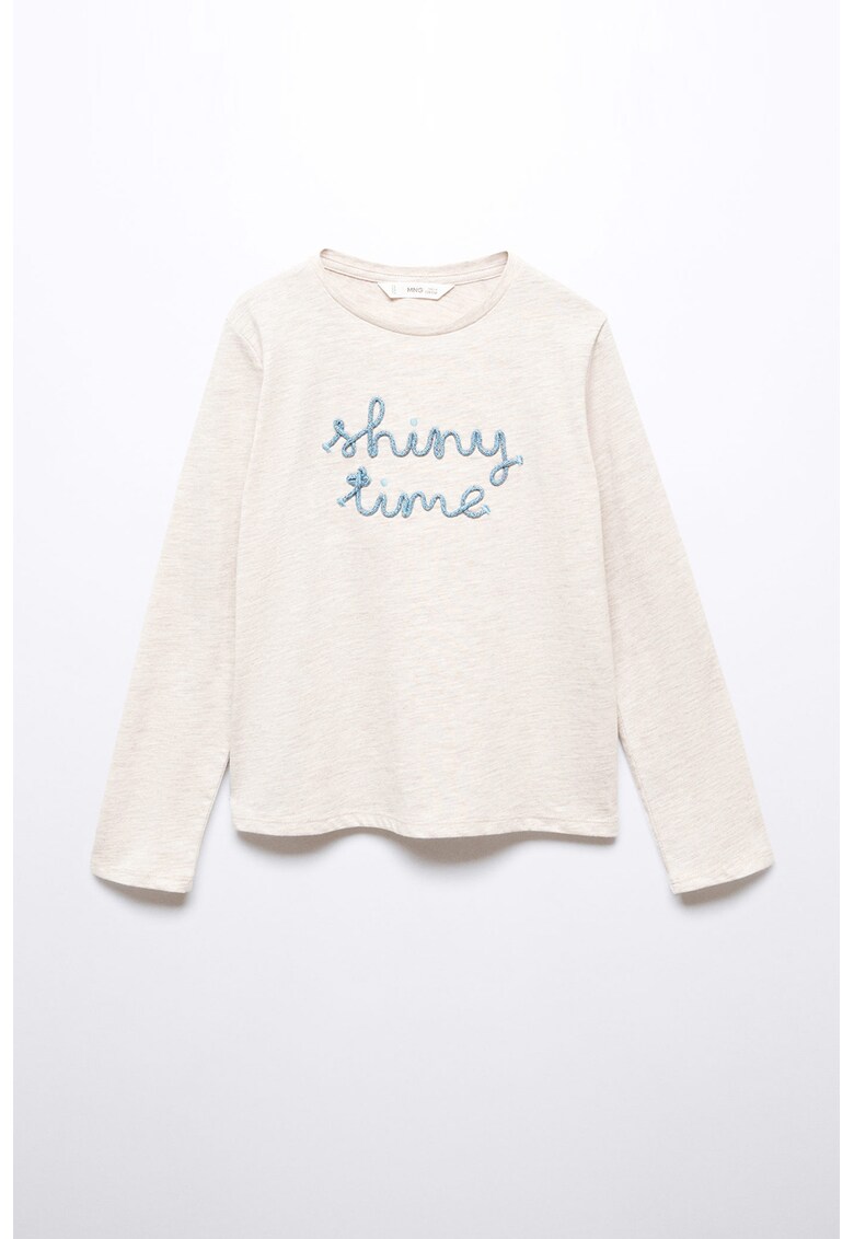 Bluza din amestec de bumbac Shinny