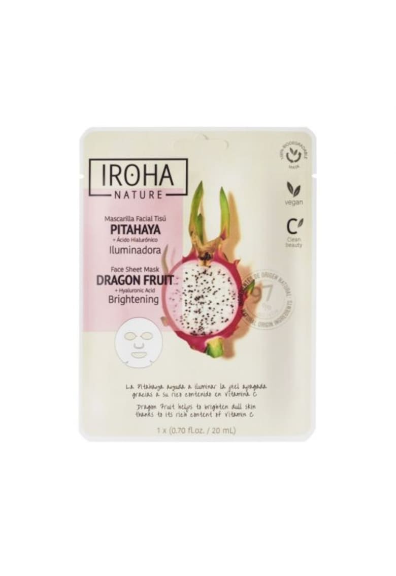 Masca de fata iluminatoare cu fructul dragonului - 20 ml