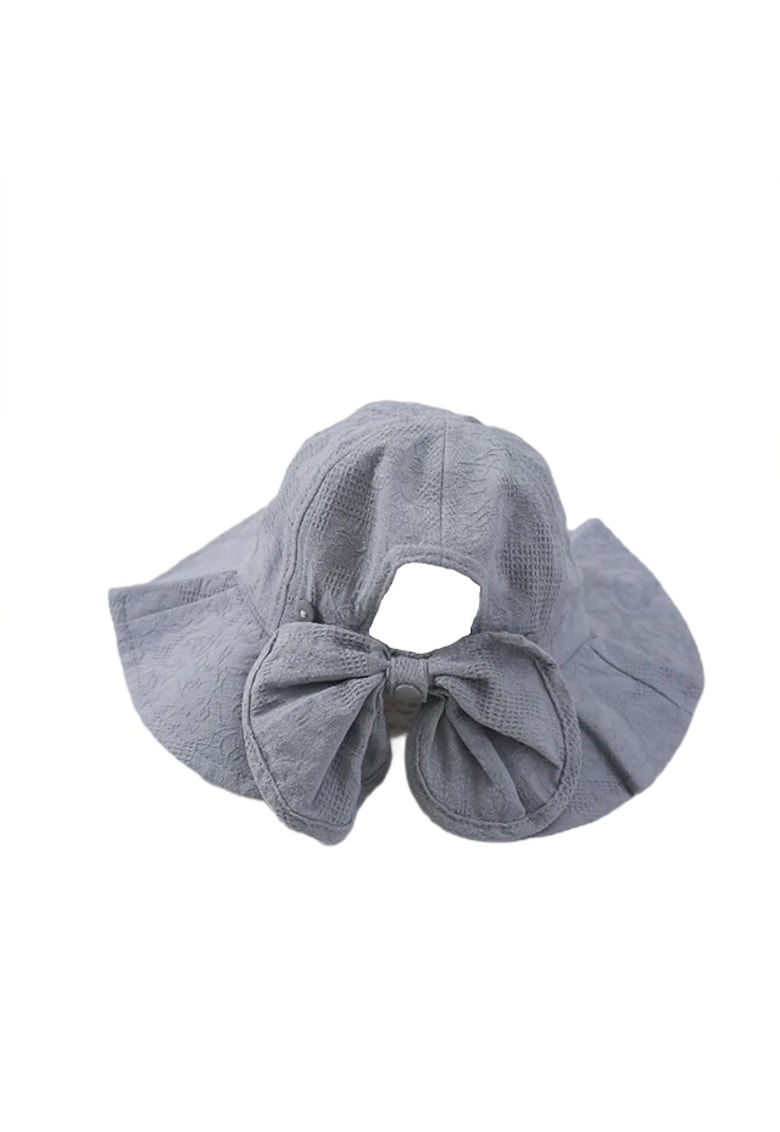 Palarie Cu Broderie - Model Lola - Fete - Gri