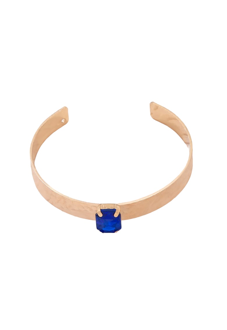 Bratara aurie - cu piatra albastra - Genes C33 -