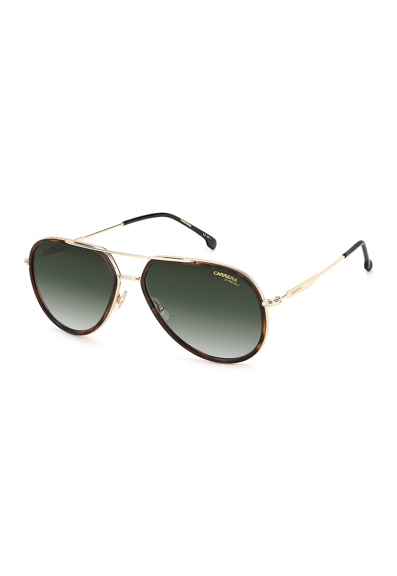 Ochelari de soare aviator unisex cu lentile in degrade