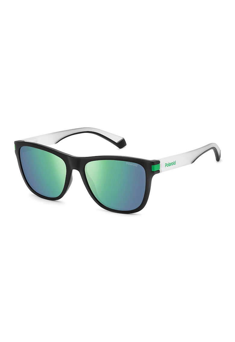 Ochelari de soare unisex polarizati - Alb/Negru
