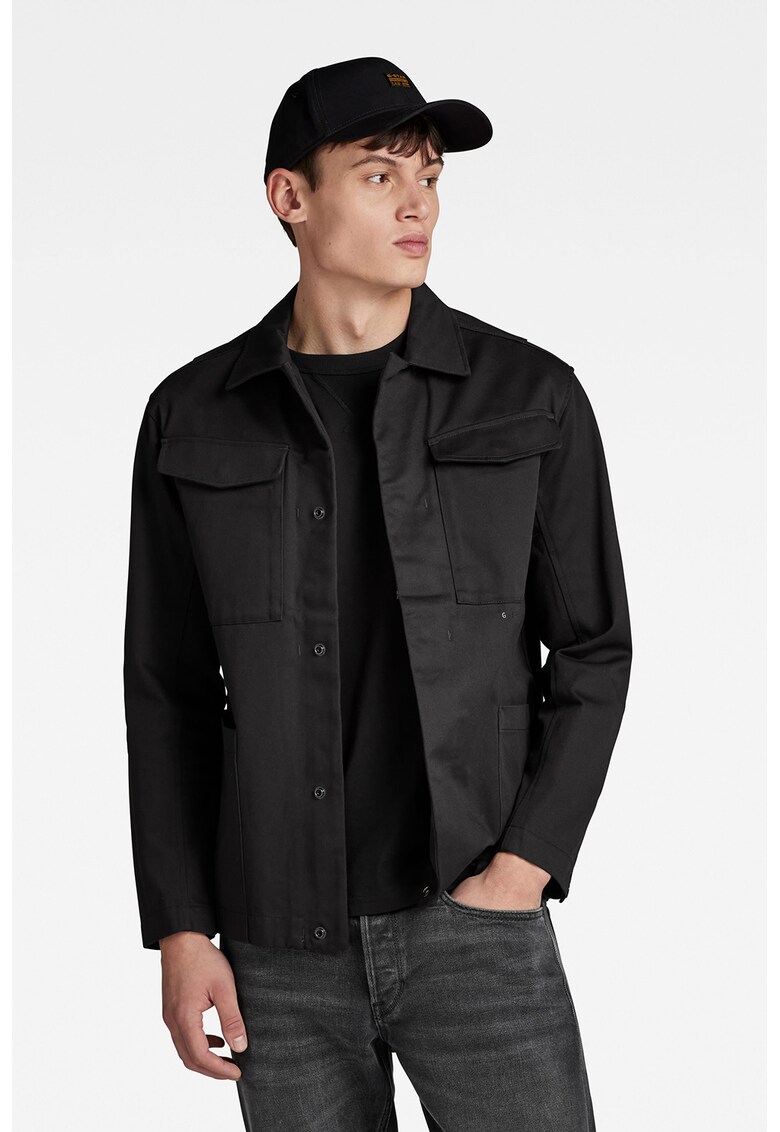G-Star RAW Памучно яке с пришити джобове за Мъже G-Star RAW Памучно яке с пришити джобове за Мъже