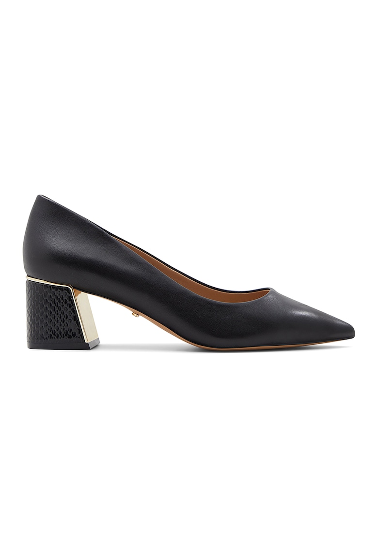 Pantofi din piele cu varf ascutit Elamaever